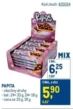 Makro Papita nabídka