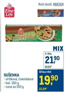 Makro Fine Life Sušenka nabídka