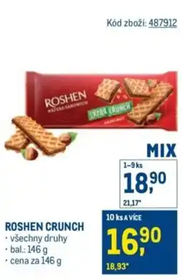 Makro Roshen crunch nabídka