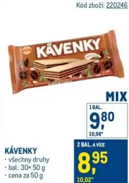 Makro Kávenky nabídka