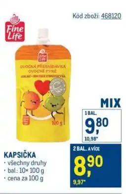 Makro Fine Life Kapsička nabídka