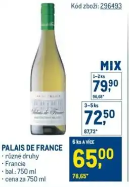 Makro PALAIS DE FRANCE nabídka