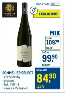 Makro Sommelier select nabídka