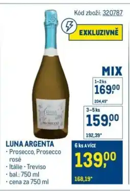 Makro LUNA ARGENTA nabídka