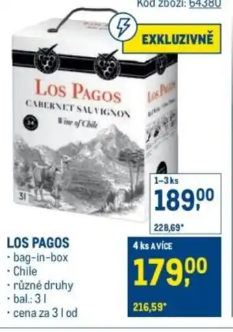 Makro LOS PAGOS nabídka