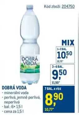 Makro DOBRÁ VODA nabídka