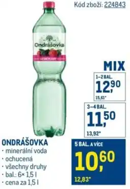 Makro ONDRÁŠOVKA nabídka