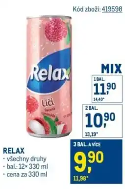 Makro RELAX nabídka