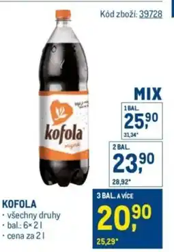 Makro KOFOLA nabídka