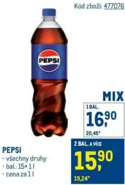 Makro PEPSI nabídka