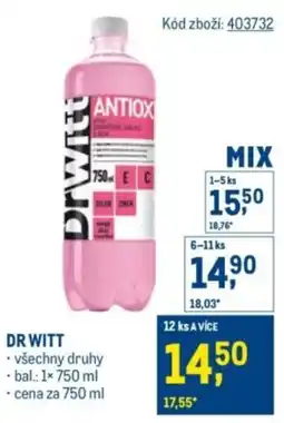 Makro DR WITT nabídka