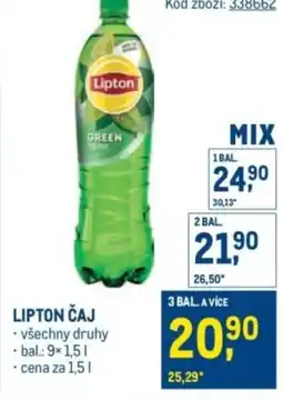 Makro Lipton čaj nabídka