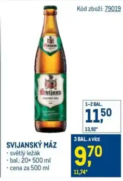 Makro Svijanský máz nabídka