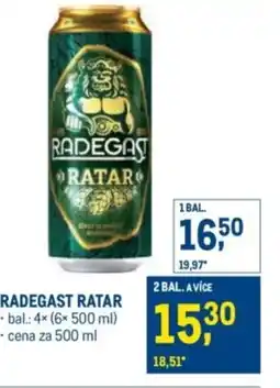 Makro Radegast ratar nabídka
