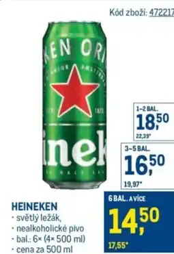 Makro Heineken nabídka