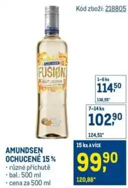 Makro Amundsen ochucené 15% nabídka