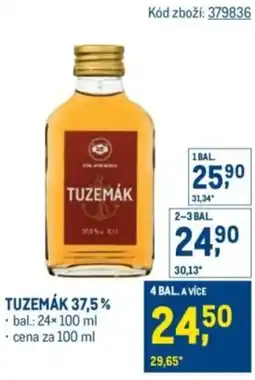 Makro Tuzemák 37,5% nabídka