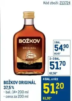 Makro Božkov originál 37,5% nabídka