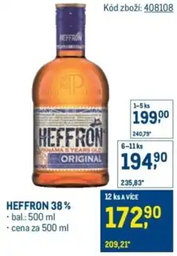 Makro HEFFRON 38% nabídka