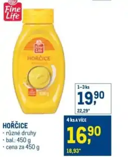 Makro Fine Life Hořčice nabídka
