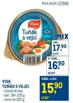Makro Viva tuňák s vejci nabídka