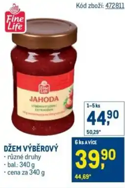 Makro Fine Life Džem výběrový nabídka