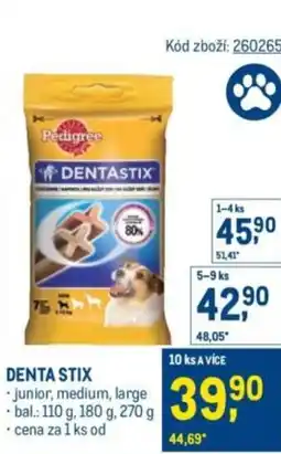 Makro Pedigree Dentastix nabídka