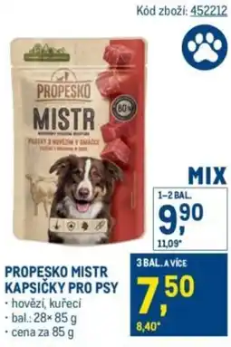 Makro Propesko mistr kapsičky pro psy nabídka