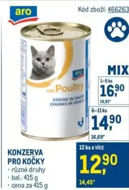 Makro Aro Konzerva pro kočky nabídka