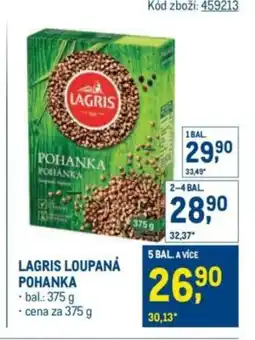 Makro Lagris loupaná pohanka nabídka