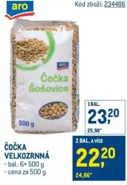 Makro Aro Čočka velkozrnná nabídka