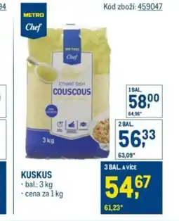 Makro Kuskus nabídka