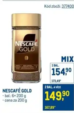 Makro Nescafé gold nabídka
