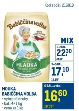 Makro Mouka babiččina volba nabídka