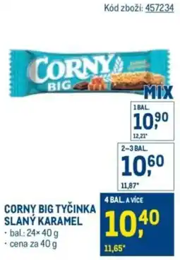 Makro Corny big tyčinka slaný karamel nabídka