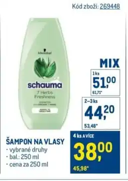 Makro Schauma Šampon na vlasy nabídka