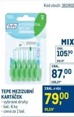 Makro Tepe mezizubní kartáček nabídka