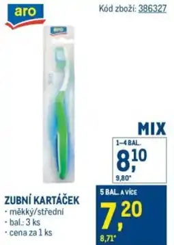 Makro Aro Zubní kartáček nabídka