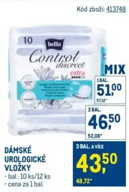 Makro Dámské urologické vložky nabídka