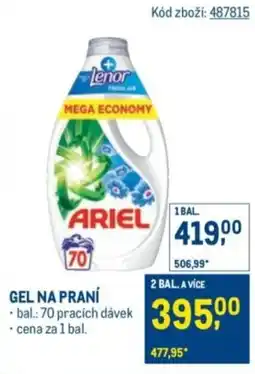 Makro ARIEL Gel na praní nabídka