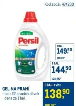 Makro Persil Gel na praní nabídka