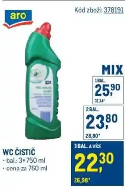 Makro Aro Wc čistič nabídka