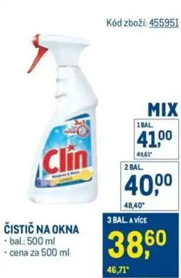 Makro Clin Čistič na okna nabídka
