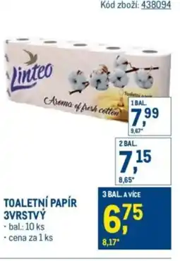 Makro Toaletní papír 3vrstvý nabídka