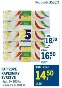 Makro Papírové kapesníky 2vrstvé nabídka