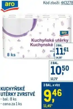 Makro Kuchyňské utěrky 2vrstvé nabídka
