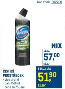 Makro Domestos Čisticí prostředek nabídka