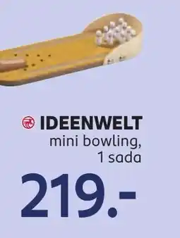 Rossmann IDEENWELT mini bowling nabídka