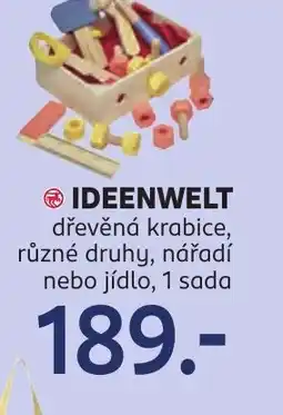 Rossmann IDEENWELT dřevěná krabice, různé druhy, nářadí nebo jídlo nabídka