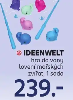 Rossmann IDEENWELT hra do vany lovení mořských zvířat nabídka